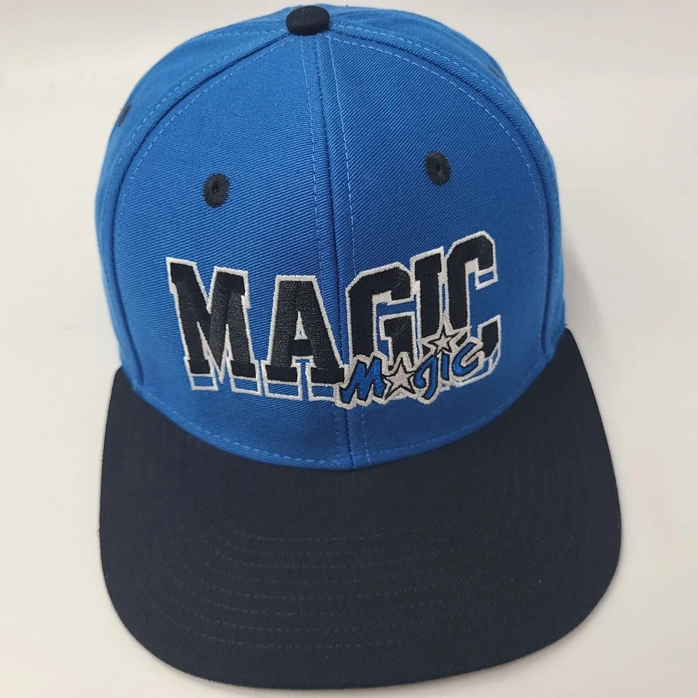 Orlando Magic Hat Snapback Adidas Blue Black NBA Basketball Hardwood Classics